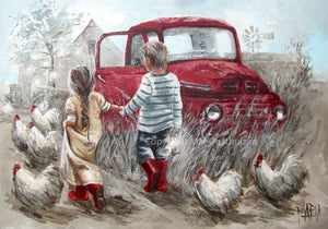 Skemer Trokkie | Original Art