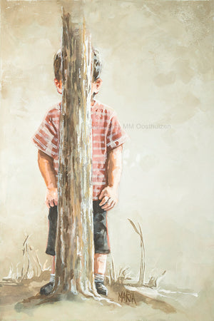 We hide | Original Art