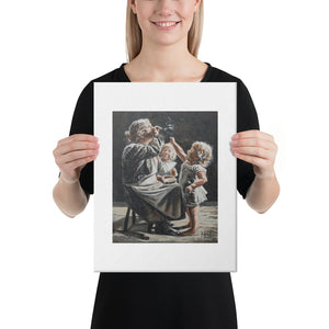 Blow Granny Bubbles | Canvas Prints