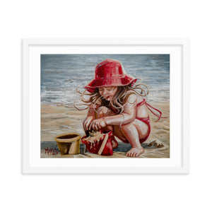 Girl in Red | Paper Prints