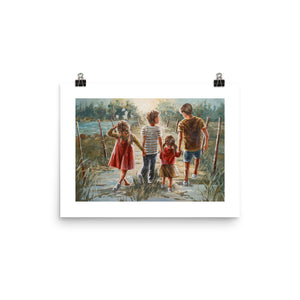 Afternoon Walks | Paper Prints