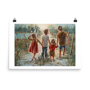 Afternoon Walks | Paper Prints