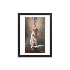 He lifted me out of the deepest water | Paper Prints