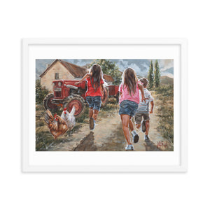 Running Home | Paper Prints