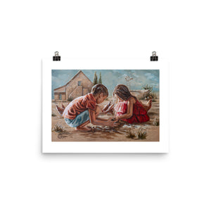 Farm Kids | Paper Prints