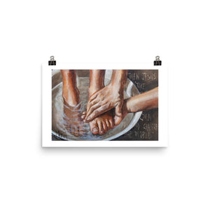 Washing Feet | Paper Prints