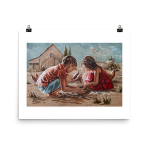 Farm Kids | Paper Prints