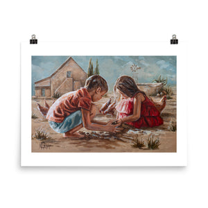 Farm Kids | Paper Prints