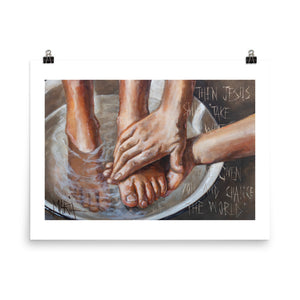 Washing Feet | Paper Prints