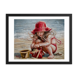 Girl in Red | Paper Prints