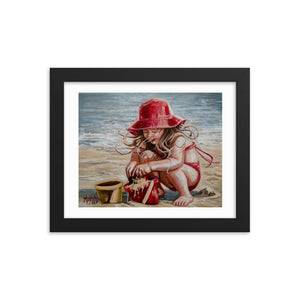 Girl in Red | Paper Prints