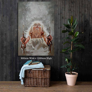 Look up child | Luxury Canvas Prints