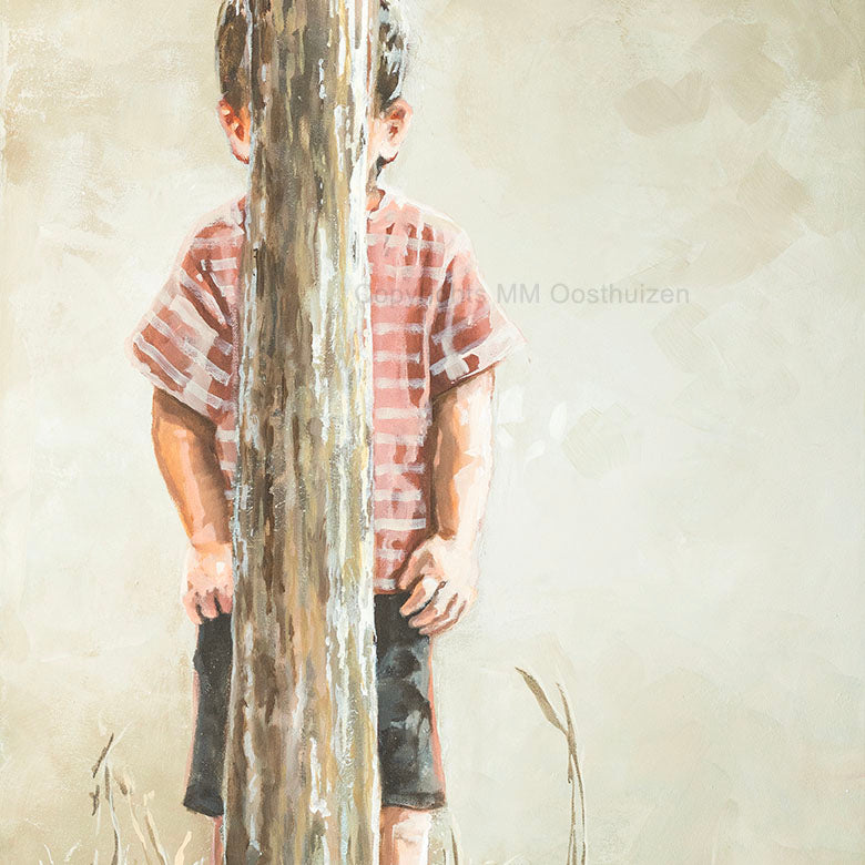 We hide | Original Art