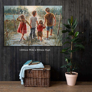 Afternoon Walks | Luxury Canvas Prints