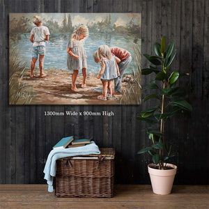 Lake Days | Luxury Canvas Prints