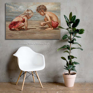 Brother and Sister | Luxury Canvas Prints