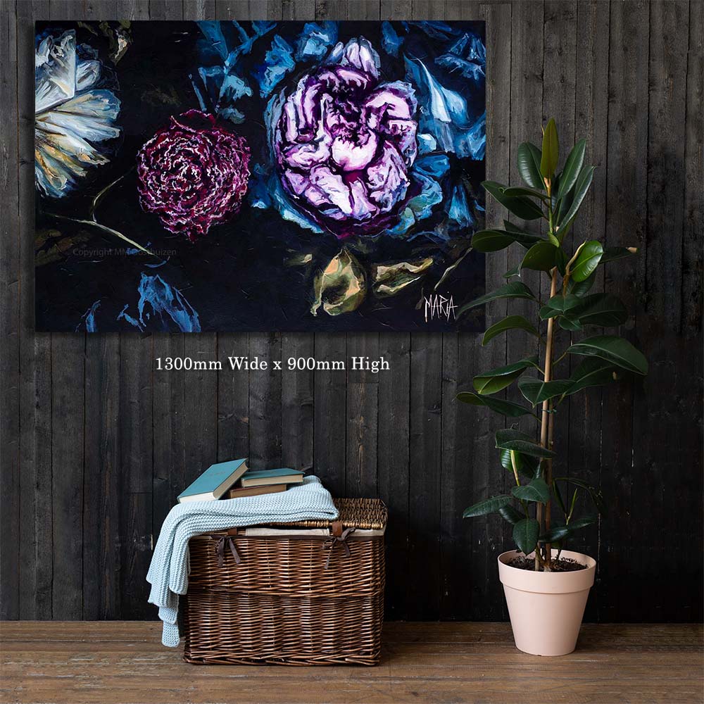 Tinge of Violet | Luxury Canvas Prints