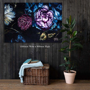 Tinge of Violet | Luxury Canvas Prints