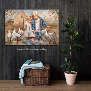 He healed my heart | Luxury Canvas Prints