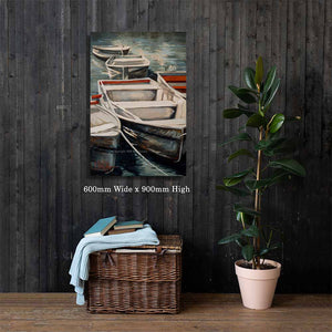 Rowboats | Luxury Canvas Prints