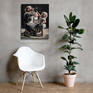 Blow Granny Bubbles | Luxury Canvas Prints