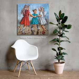 Round and Round | Luxury Canvas Prints