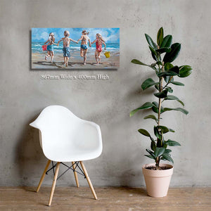 Holiday at the ocean | Luxury Canvas Prints