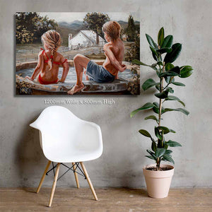 Fun on the farm | Luxury Canvas Prints