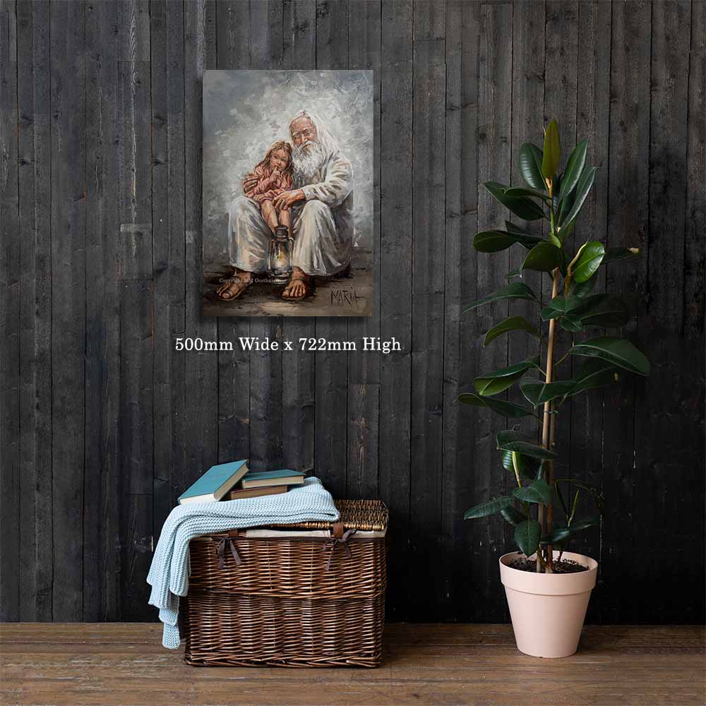 Your Presence God, is my weapon | Luxury Canvas Prints