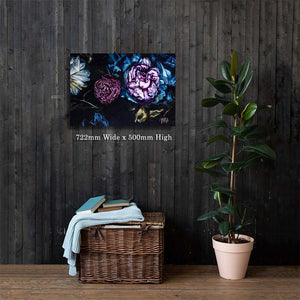 Tinge of Violet | Luxury Canvas Prints