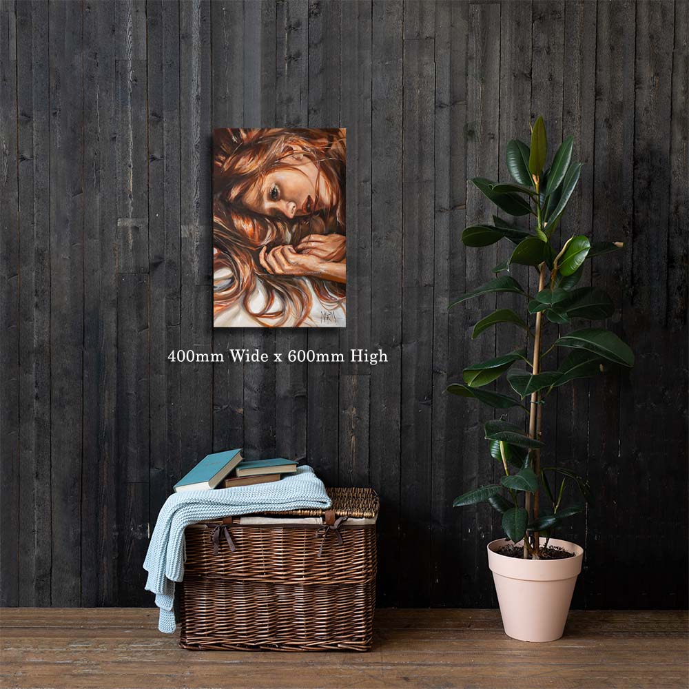 The Apple of his Eye | Luxury Canvas Prints