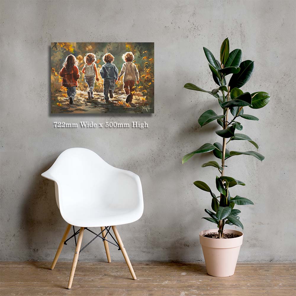 Golden Expedition | Luxury Canvas Prints
