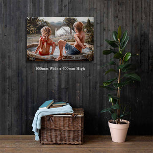 Fun on the farm | Luxury Canvas Prints