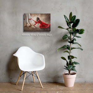 Touching the hem of Jesus | Luxury Canvas Prints