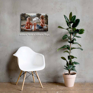 Fun on the farm | Luxury Canvas Prints