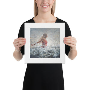 When I see a Flood, You see a Promise | Canvas Prints