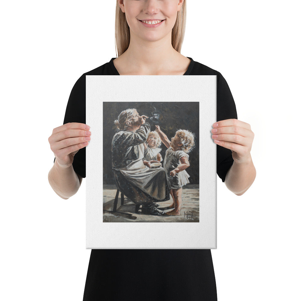 Blow Granny Bubbles | Canvas Prints