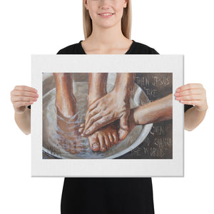 Washing Feet | Canvas Prints