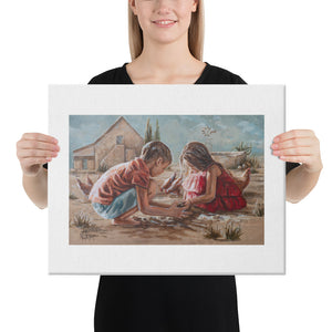 Farm Kids | Canvas Prints