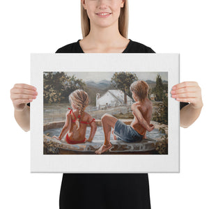 Fun on the farm | Canvas Prints