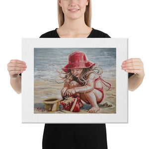 Girl in Red | Canvas Prints