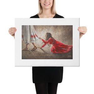 Touching the Hem of Jesus | Canvas Prints