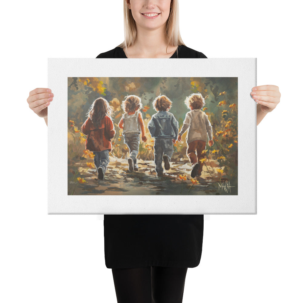 Golden Expedition | Canvas Prints