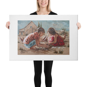 Farm Kids | Canvas Prints