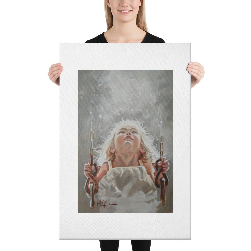 Look up child | Canvas Prints