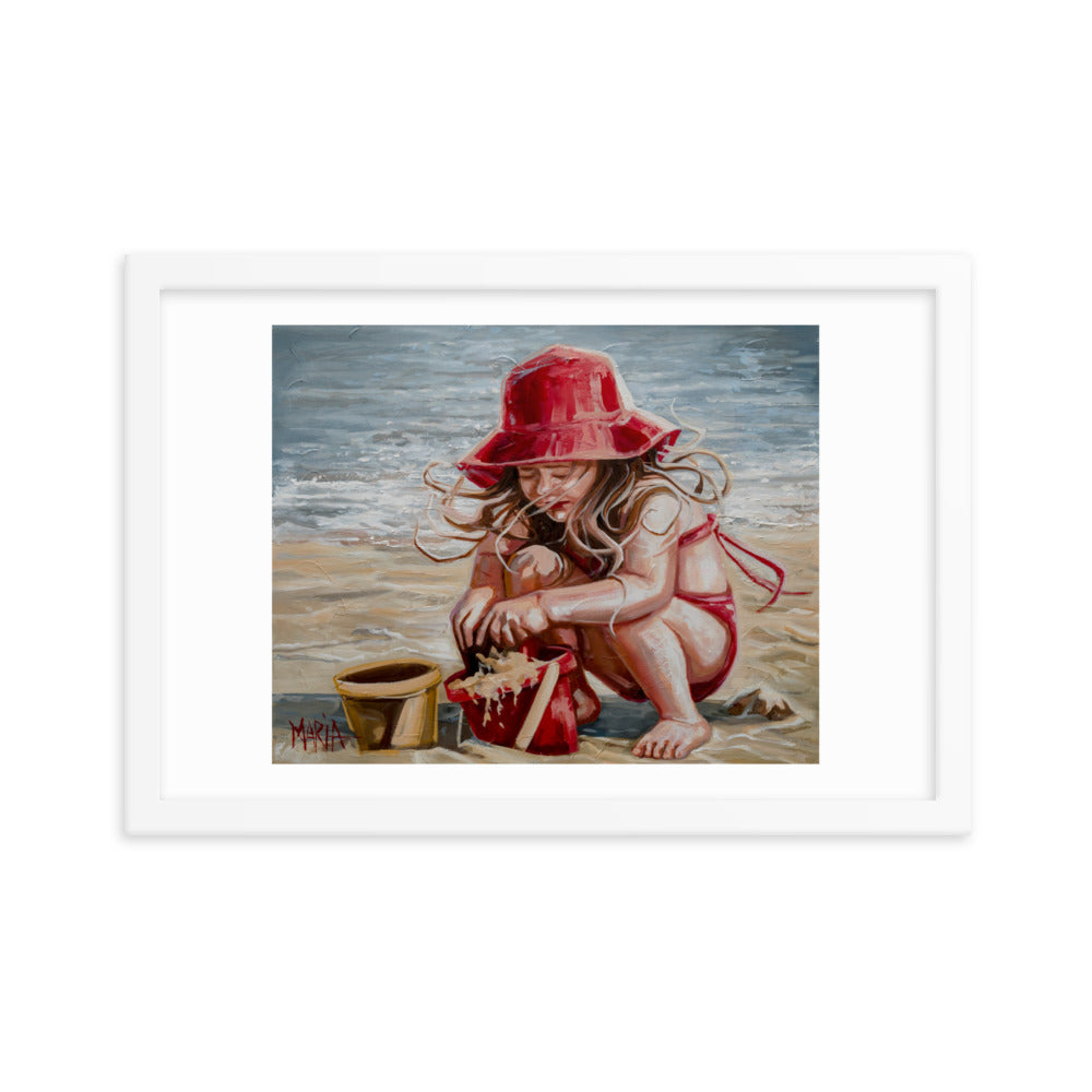 Girl in Red | Paper Prints