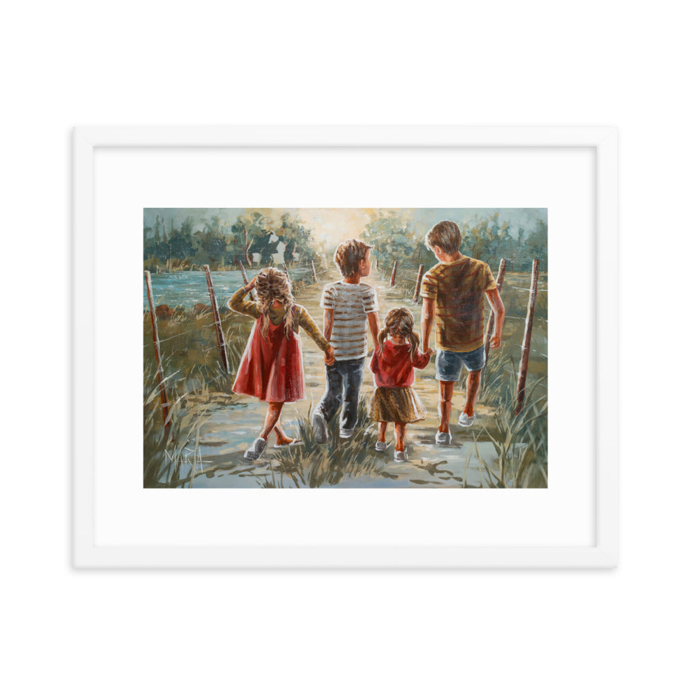 Afternoon Walks | Paper Prints