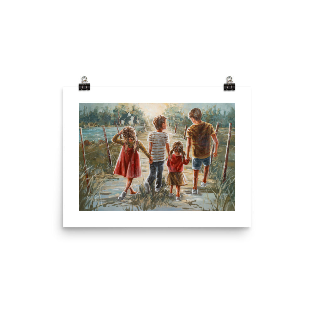 Afternoon Walks | Paper Prints