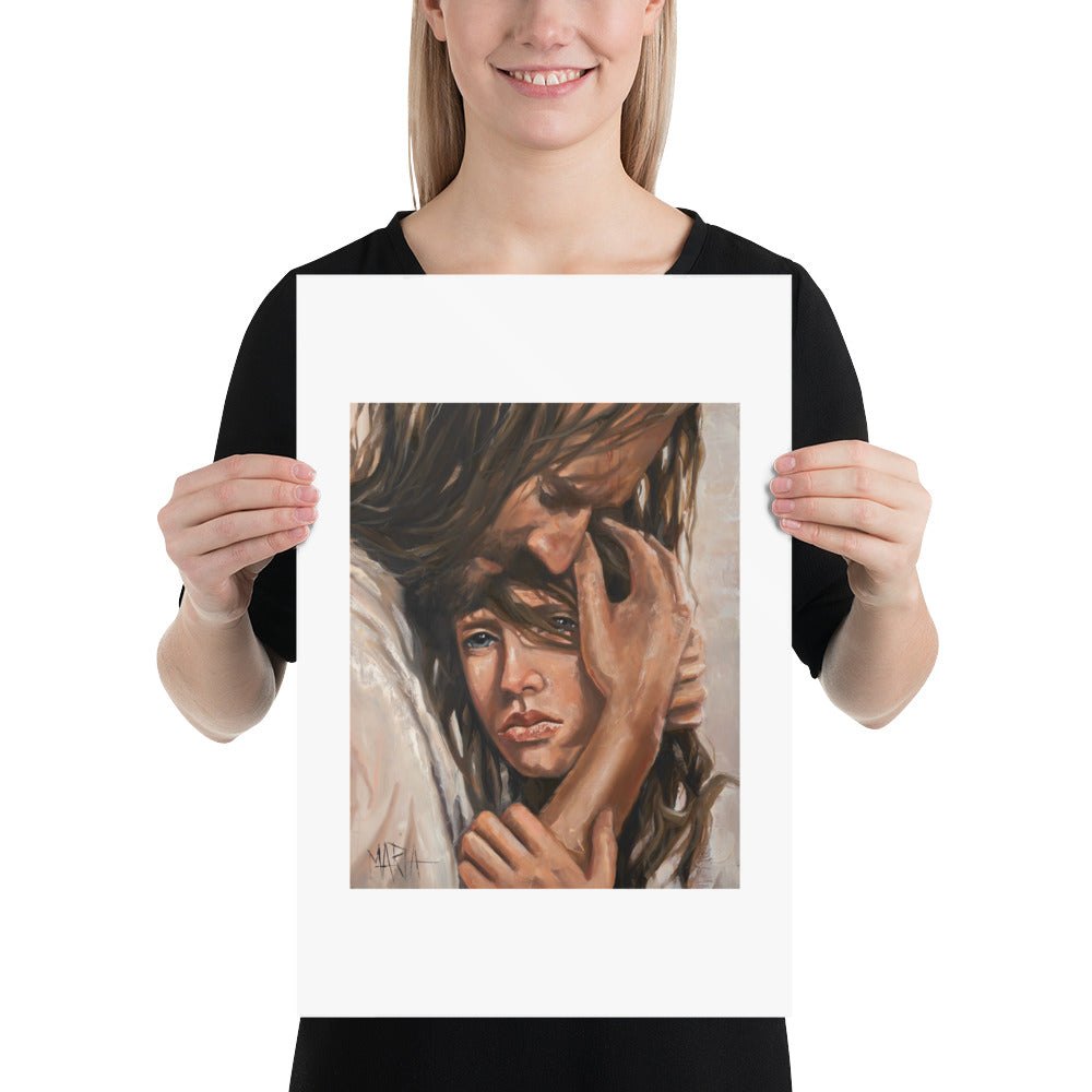 The Shepherds Embrace | Paper Prints