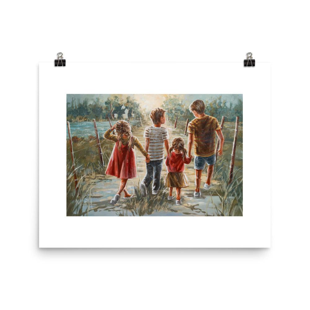 Afternoon Walks | Paper Prints